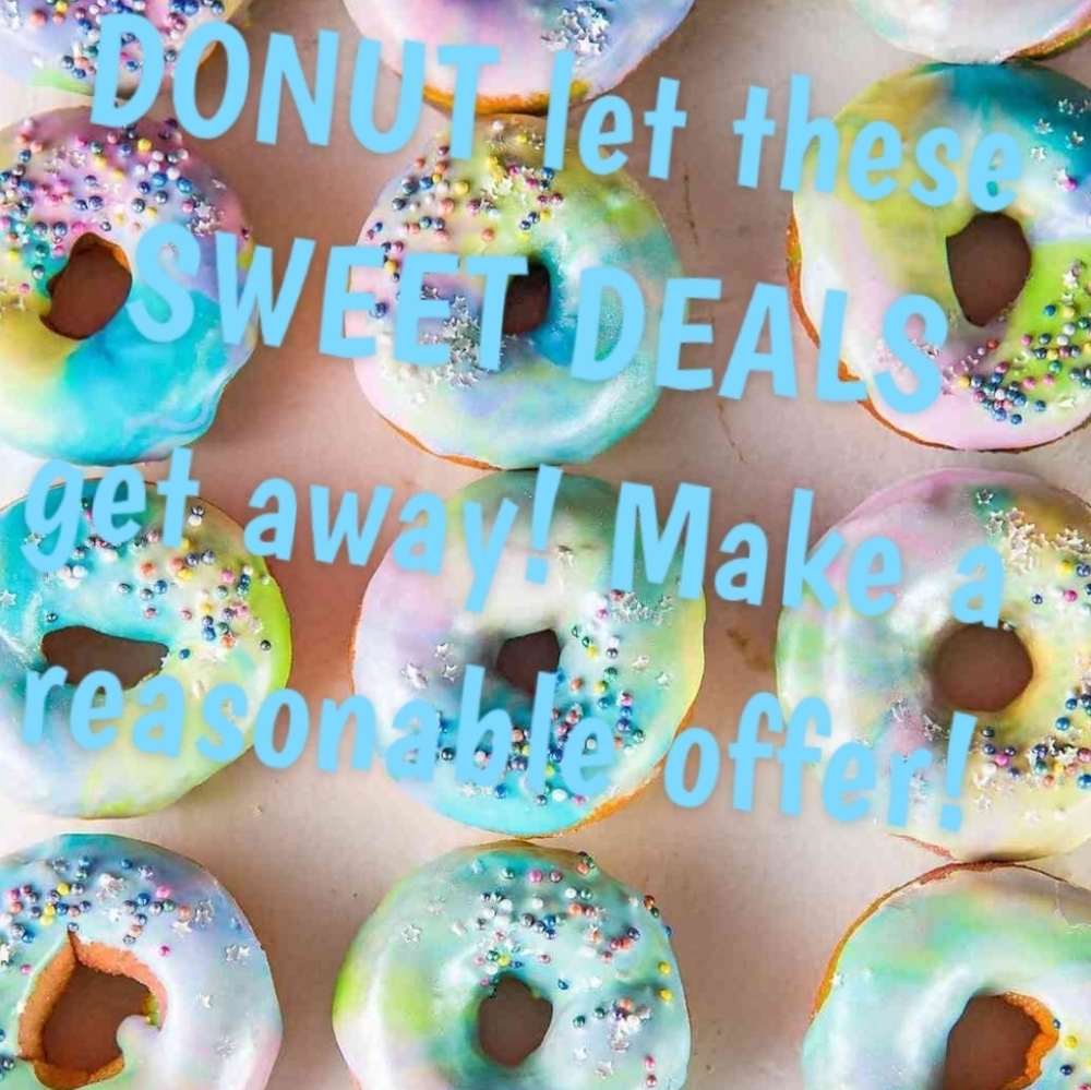 🍩DONUT🍩 let these 🍭SWEET🍬 deals get away!!!